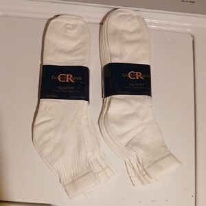 White Men's Casual Socks
